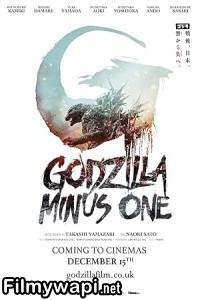 Godzilla Minus One (2023) Hollywood Hindi Dubbed poster