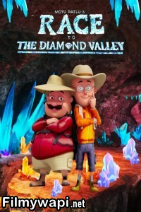 Motu Patlu The Race To The Diamond Valley (2024) Hollywood Hindi Dubbed poster