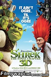 Shrek Forever After (2010) Hindi Dubbed poster