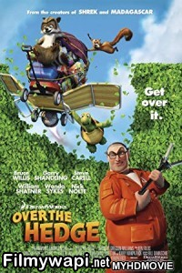 Over The Hedge (2006) Hindi Dubbed poster