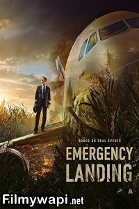 Emergency Landing (2023) Hollywood Hindi Dubbed poster