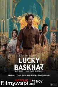 Lucky Baskhar (2024) Hindi Dubbed Movie poster