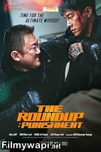 The Roundup Punishment (2024) Hollywood Hindi Dubbed poster