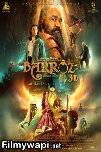 Barroz Guardian Of Treasures (2024) Hindi Dubbed Movie poster