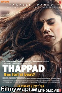 Thappad (2020) Hindi Movie poster