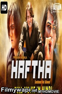 Haftha (2020) Hindi Dubbed Movie poster