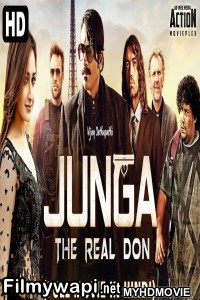 Junga The Real Don (2019) Hindi Dubbed South Movie poster