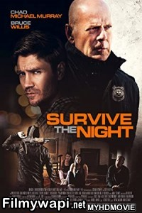 Survive The Night (2020) Hindi Dubbed poster