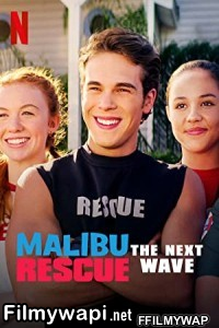 Malibu Rescue The Next Wave (2020) Hindi Dubbed poster