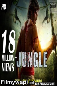 Jungle (2018) Hindi Dubbed South Movie poster