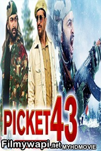 Picket 43 (2019) South Indian Hindi Dubbed Movie poster