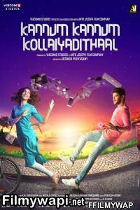 Kannum Kannum Kollaiyadithaal (2020) Hindi Dubbed Movie poster