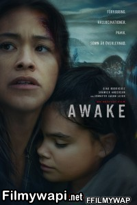 Awake (2021) Hindi Dubbed poster