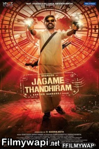 Jagame Thandhiram (2021) Hindi Dubbed Movie poster