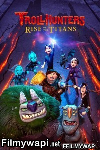 Trollhunters Rise Of The Titans (2021) Hindi Dubbed poster