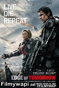 Edge Of Tomorrow (2014) Hindi Dubbed poster