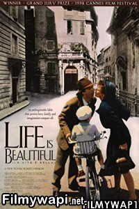 Life Is Beautiful (1997) Hindi Dubbed poster