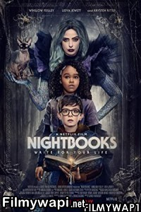 Nightbooks (2021) Hindi Dubbed poster