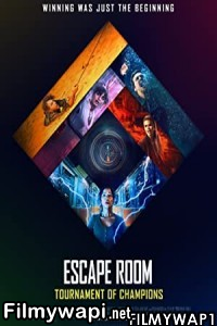 Escape Room Tournament Of Champions (2021) Hindi Dubbed poster