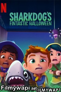 Sharkdogs Fintastic Halloween (2021) Hindi Dubbed poster