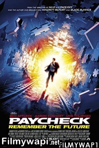 Paycheck (2003) Hindi Dubbed poster