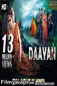 Daayan (2018) South Indian Hindi Dubbed Movie poster