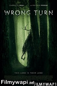 Wrong Turn (2021) Hindi Dubbed poster