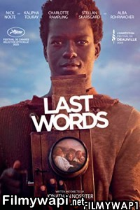 Last Words (2020) Hindi Dubbed poster