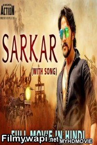 Sarkar (2019) South Indian Hindi Dubbed Movie poster