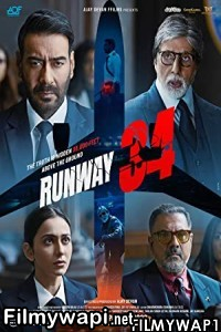 Runway 34 (2022) Hindi Movie poster