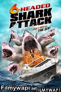 6 Headed Shark Attack (2018) Hindi Dubbed poster