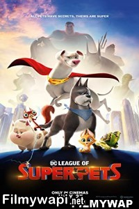 Dc League Of Super Pets (2022) Hindi Dubbed poster