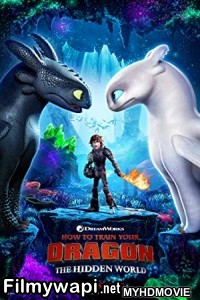 How To Train Your Dragon The Hidden World (2019) Hindi Dubbed poster