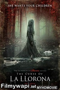 The Curse Of La Llorona (2019) Hindi Dubbed poster