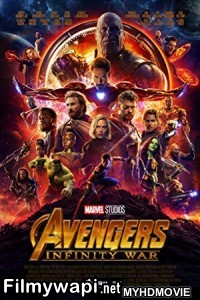 Avengers Infinity War (2018) Hindi Dubbed poster