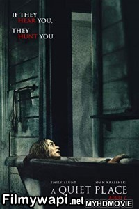 A Quiet Place (2018) Hindi Dubbed poster