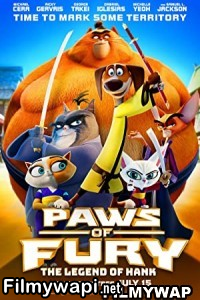 Paws Of Fury The Legend Of Hank (2022) Hindi Dubbed poster