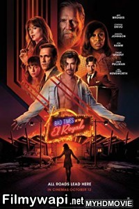 Bad Times At The El Royale (2018) Hindi Dubbed poster