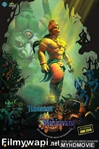 Hanuman Vs Mahiravana (2018) Hindi Dubbed poster