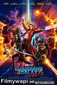 Guardians Of The Galaxy Vol 2 (2017) Hindi Dubbed poster