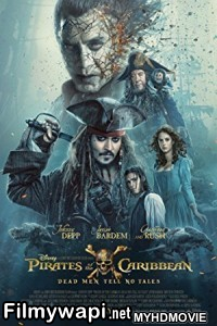 Pirates Of The Caribbean Dead Men Tell No Tales (2017) Hindi Dubbed poster