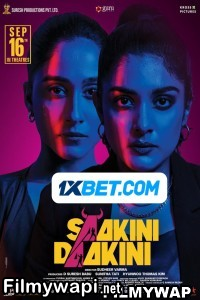 Saakini Daakini (2022) Hindi Dubbed Movie poster