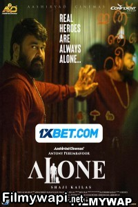 Alone (2023) Hindi Dubbed Movie poster