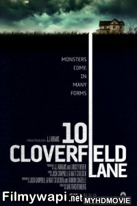 10 Cloverfield Lane (2016) Hindi Dubbed poster