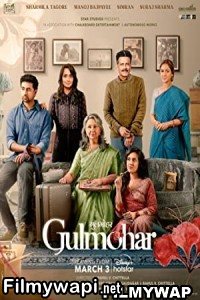 Gulmohar (2023) Hindi Movie poster