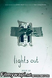 Lights Out (2016) Hindi Dubbed poster