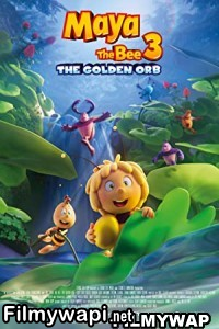 Maya The Bee 3 The Golden Orb (2021) Hindi Dubbed poster