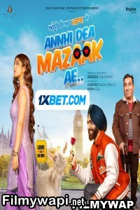 Annhi Dea Mazaak Ae (2023) Punjabi Movie poster