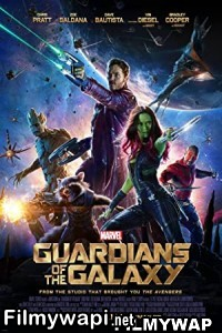 Guardians Of The Galaxy (2014) Hindi Dubbed poster