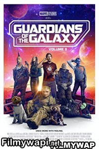 Guardians Of The Galaxy Vol 3 (2023) Hindi Dubbed poster